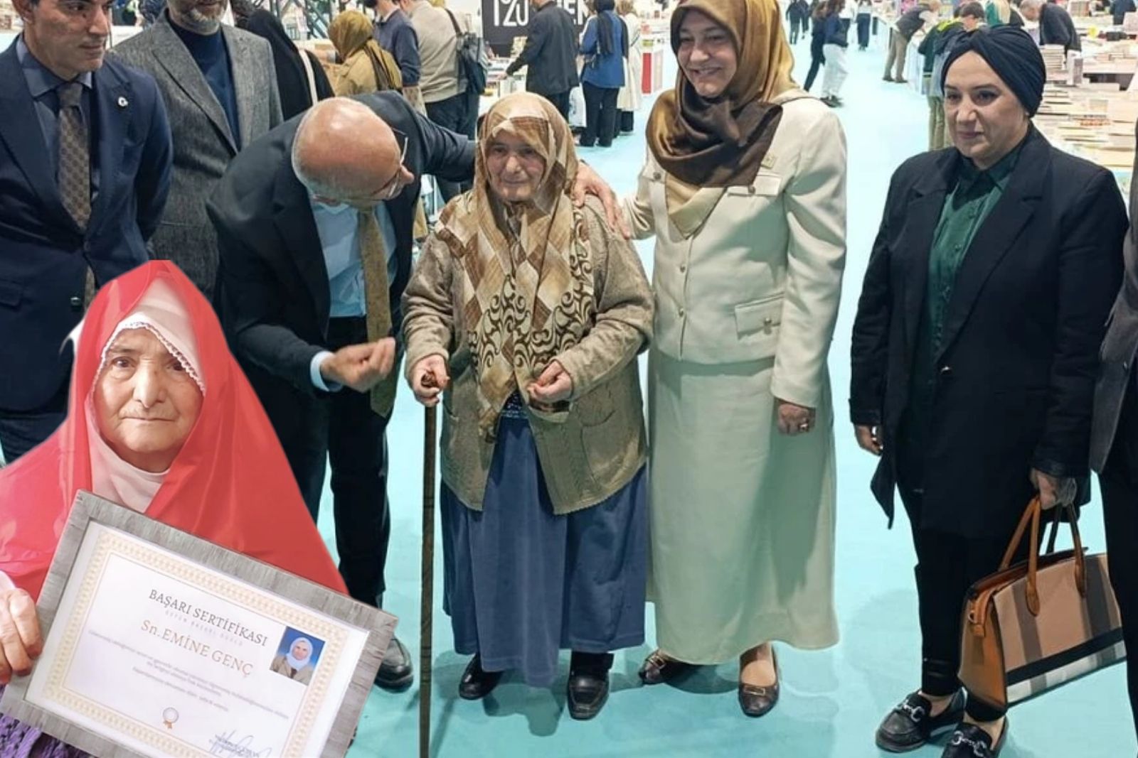 malatyada 88 yasinda okuma yazma ogrenen emine genc kitap fuarinin onur konugu oldu TpzFsLMi.jpg