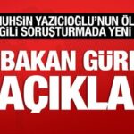 Bakan gurlekten muhsin yazicioglu sorusturmasiyla ilgili aciklama I8FXt7sH